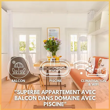 Le Divona By Apirent #parking #piscine #airconditioning Lejlighed